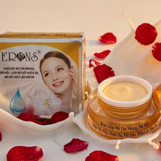 Kem Dưỡng Trắng Hồng - Phục Hồi Da Thâm Sạm - Cân Bằng Độ Ẩm  ERons (Vàng-Xám)