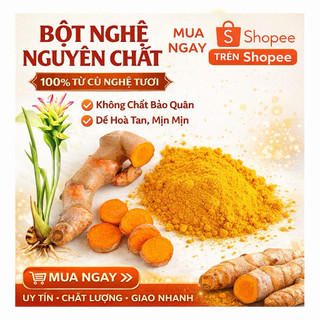 ✨ BỘT NGHỆ RỪNG HƯƠNG TÀY BK – NGUYÊN CHẤT 100% TỪ NÚI RỪNG ĐÔNG BẮC