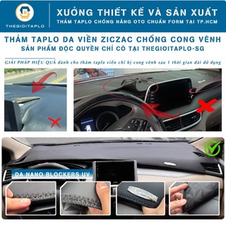 [Beijing X7,Beijing X5 Plus] Thảm taplo oto các dòng xe BAIC BEIJING da Nano Blockers UV,Nhung lông tuyết mịn cao cấp