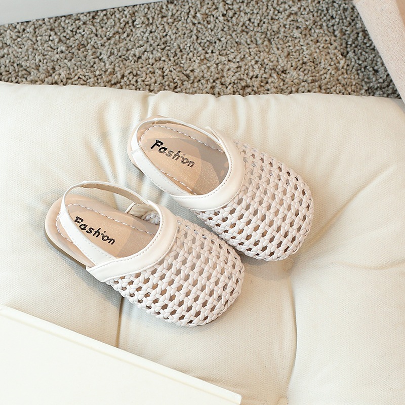 [M188](Form Nhỏ Tăng 1 Size)Dép cho bé gái - Giày Rọ quai chun đính nơ siêu mềm chắc chắn phù hợp cho bé đi học, đi chơi