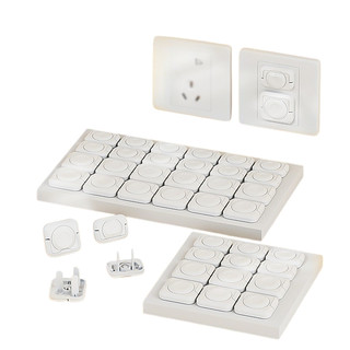 Nút bịt ổ điện cao cấp chống giật C&M houseware nhỏ gọn chắc chắn dễ sử dụng có quai cầm tiện lợi an toàn cho trẻ nhỏ