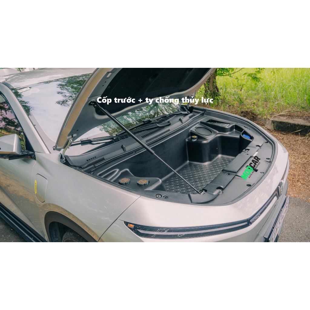 Cốp trước xe Vinfast Limo Green/ MPV 7 - 110L - Nhựa ABS dày dặn, phụ kiện xe điện Vinfast | BigBuy360 - bigbuy360.vn