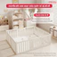 Quây Cũi Nhựa Cho Bé Mẫu Mới Baby Home, Quây Kết Hợp Lều, Cột Bóng Rổ Tạo Không Gian Vui Chơi Cho Bé