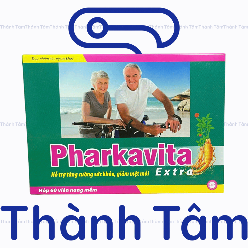 Viên uống PHARKAVITA EXTRA XANH 60V bổ sung vitamin tăng đề kháng, giảm mệt mỏi, ăn ngon