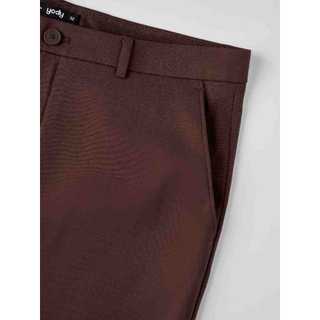 Quần dài kaki nam YODY mặt vải chạm mát, phom regular MCCH26A006