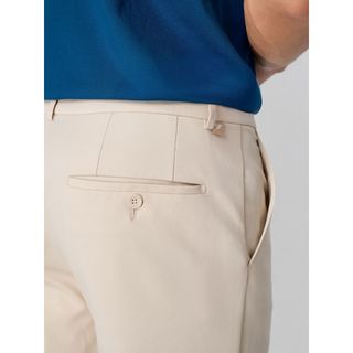 Quần dài kaki nam YODY mặt vải chạm mát, phom regular MCCH26A006