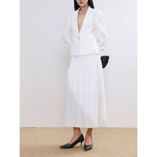 Chân Váy Xòe JP Fashion Dáng Dài, Chất Kaki Mềm Mịn Thoáng Mát, Cạp Cao Dáng Xòe Tự Nhiên 17012146