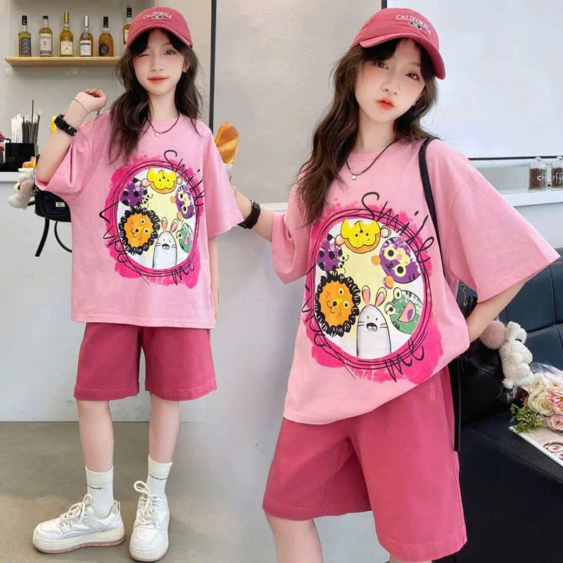 Quần kaki lửng cho bé gái size đại BEESHOP H26026