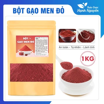 Gạo men đỏ 1kg, hồng cúc mễ (bột và hạt tùy chọn) - Thảo Dược Hạnh Nguyên