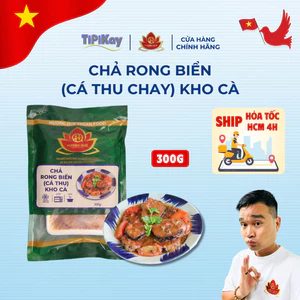Chả Rong Biển (Cà Thu Chay) Kho Cà 300g - Chay Mặn Đều Dùng Được - TiPiKay Shop