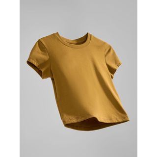 Áo thun nữ YODY form ôm, cổ tròn trẻ trung, basic, dễ phối đồ, chất mát mịn, co giãn WCTS25S189 99K