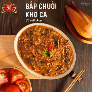 [Hỏa Tốc HCM_Đông Lạnh] Bắp Chuối Kho Cà (Cá Mòi Chay) 300g - Chay Mặn Đều Dùng Được - TiPiKay Shop