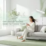 Máy Sấy Tóc Tự Động Dạng Đứng Vietnamrobovac A1D - Sấy tóc rảnh tay, cửa gió kép sấy nhanh + 100 triệu ion âm dưỡng tóc — ảnh 2