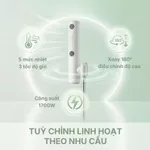 Máy Sấy Tóc Tự Động Dạng Đứng Vietnamrobovac A1D - Sấy tóc rảnh tay, cửa gió kép sấy nhanh + 100 triệu ion âm dưỡng tóc — ảnh 7