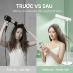 Máy Sấy Tóc Đứng Vietnamrobovac A0D - Sấy Tóc Tự Động- Dưỡng Tóc Mềm Mượt Bằng ion Âm - Điều Chỉnh Góc 180 Độ — ảnh 8