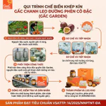 Combo 3 hũ gấc chanh leo đường phèn cô đặc Gấc Garden vừa vị VITAMIN A từ Gấc, vị chua chua ngọt ngọt dễ uống hũ 550g — ảnh 4