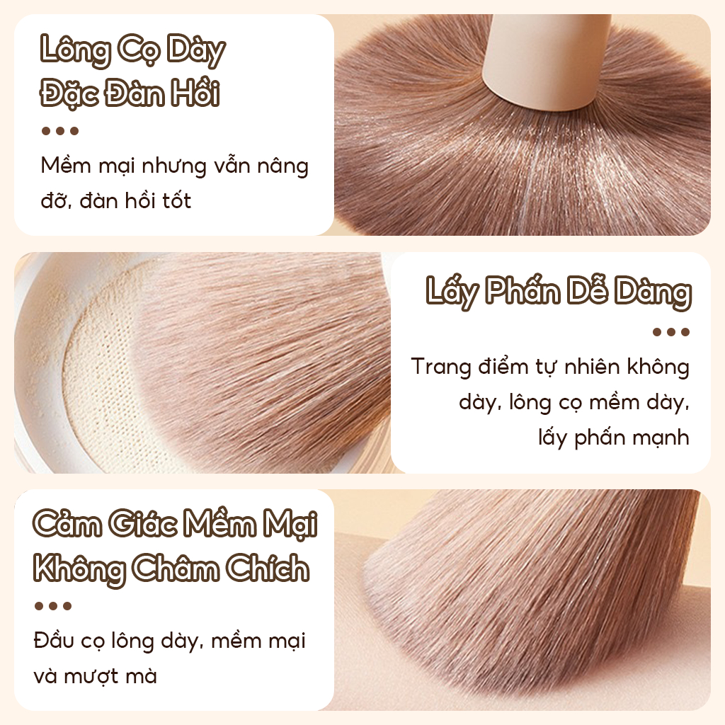 Set 10 Cọ Trang Điểm Derf Chuyên Nghiệp Chất Lượng Cao