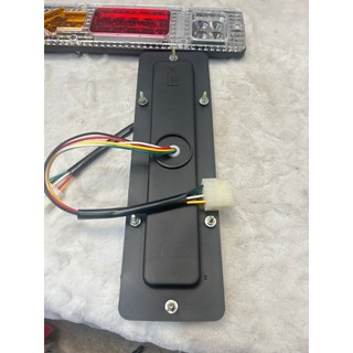 Đôi đèn hậu xe ba gác, đèn led hậu mũi tên 12v ( 23cm ).D