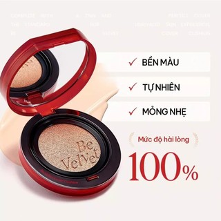 Phấn Nước Bắt Sáng Espoir Be Glow Volume Cushion SPF42 PA+++ 13g Nhập Khẩu Chính Hãng - Bebeau