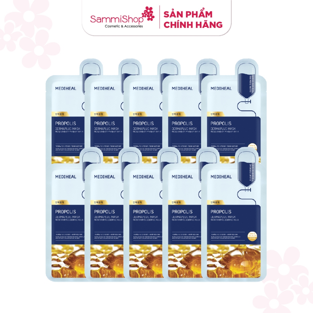Combo Mediheal Mặt nạ Dermaplus Mask 22ml