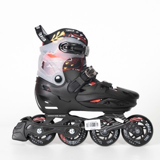 Giày patin trẻ em Flying Eagle K9 bánh cao su đặc, form nhựa, càng hợp kim nhôm chịu lực dưới 80kg 3 màu xanh/hồng/đỏ