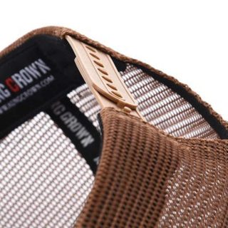 RECKLESS CAPMAN Mũ Snapback Aung Brown Camo Wash Vải Kaki Freesize Nón Lưỡi Trai Phong Cách Hiphop