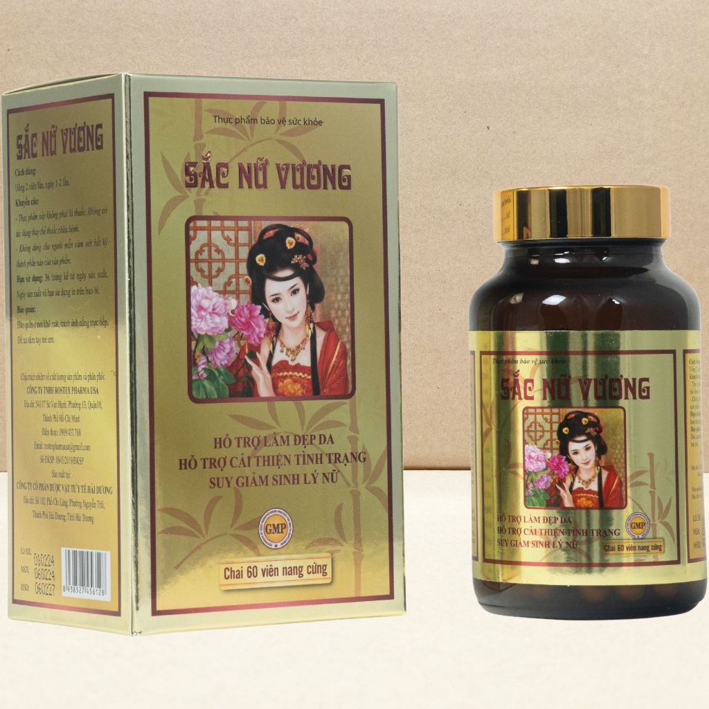 Combo 2 Hộp Sắc Nữ Vương - Rostex - Hải Dương - Vitamin Chữa Lành