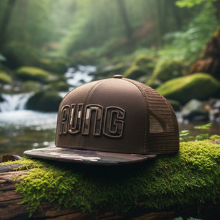 RECKLESS CAPMAN Mũ Snapback Aung Brown Camo Wash Vải Kaki Freesize Nón Lưỡi Trai Phong Cách Hiphop
