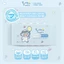 【Set 8 Gói】Tushie Treats Khăn Giấy Ướt Mini Bỏ Túi Tiện Lợi 8 tờ/Gói , không mùi người lớn và trẻ em đều sử dụng được