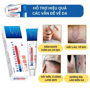 Kem bôi nhật hỗ trợ nấm da, giảm ngứa, mẩn đỏ, dùng ngoài da an toàn