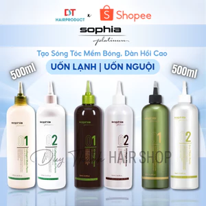 Uốn Lạnh, Uốn Tóc Không Nhiệt Sophia Collagen Multi Perm -3D Magic Perm 500ml -Eco Clinic Perm 500ml