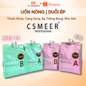 Uốn Nóng, Ép Duỗi Tóc CSMEER Chính Hãng 970g – Thuốc Uốn Khỏe, Căng Sóng Tóc, Ép Thẳng Bóng, Nhẹ Mùi