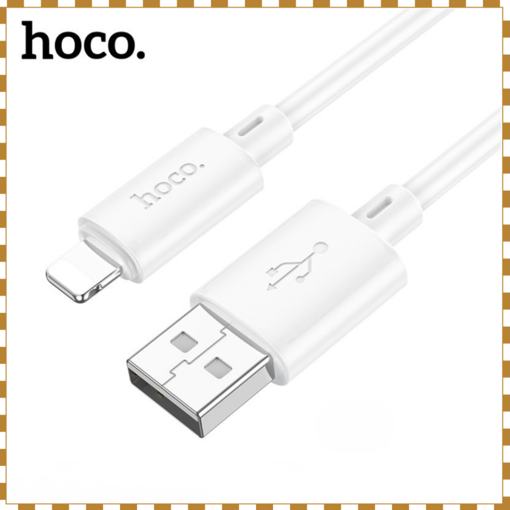 Cáp Sạc Hoco X88 1m Sạc Nhanh 2.4A Cổng 8 Chân Dùng Cho Điện Thoại Máy Tính Bảng Pin Dự Phòng