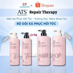 Cặp Dầu Gội Xả Mặt Nạ Phục Hồi Tóc Hư Tổn ATS Repair Therapy 600ml/1000ml – Dưỡng Sâu, Mềm Mượt Tóc.