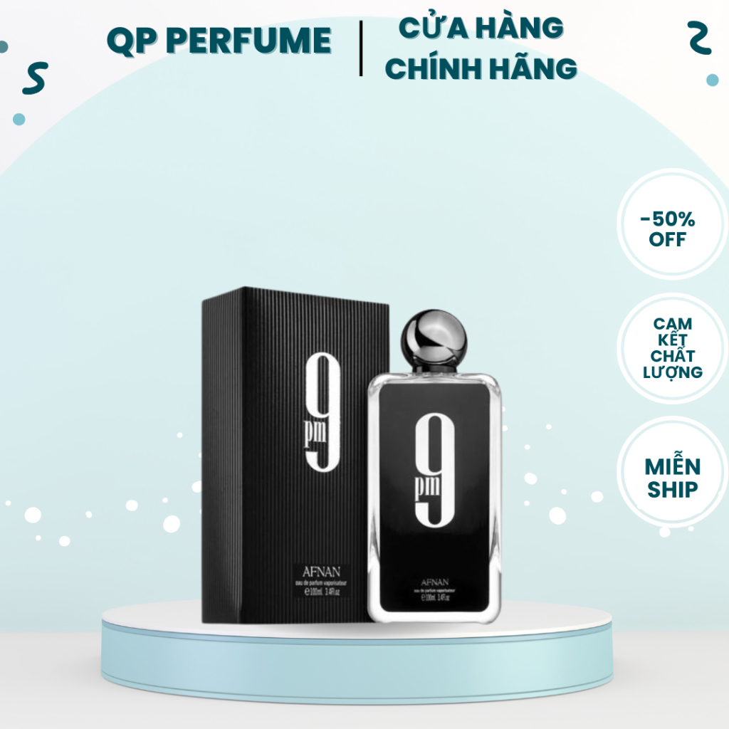 [ Chính Hãng ] Nước Hoa Nam 9PM 100ml Đẳng cấp Mạnh mẽ - Full Box