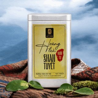 Hoàng trà Shan Tuyết Huồi Tụ - 100g -  Đặc sản núi rừng xứ Nghệ