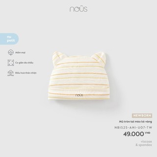 Nous T4 BST phụ kiện khăn, yếm, mũ, BTBC cho bé
