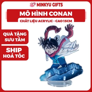 Standee Mica 15cm Detective Conan Movie 28 Dư Ảnh Của Độc Nhãn Có Đế Đứng, Trang Trí Decor Quà Tặng