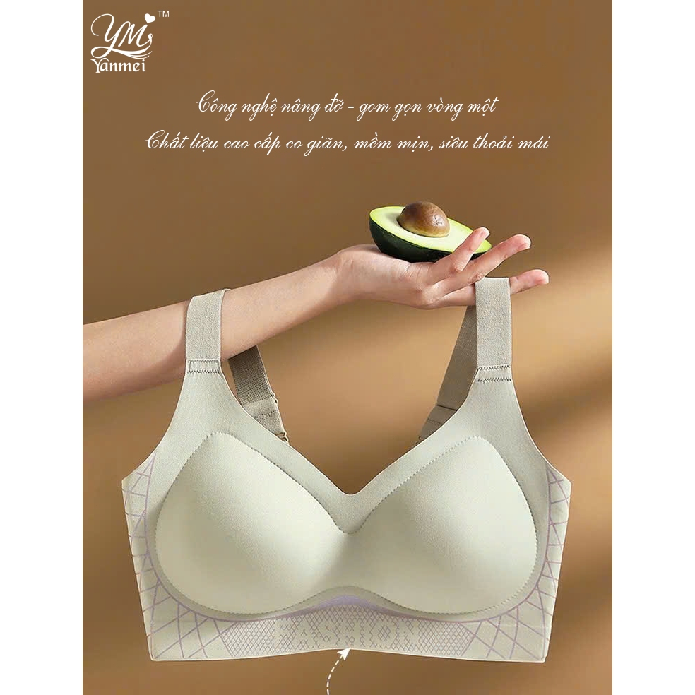 [31# Hàng cao cấp] Áo ngực đúc su chui đầu không gọng, áo bra ko gọng đúc su – Ôm gọn vòng ngực – nâng nhẹ tự nhiên