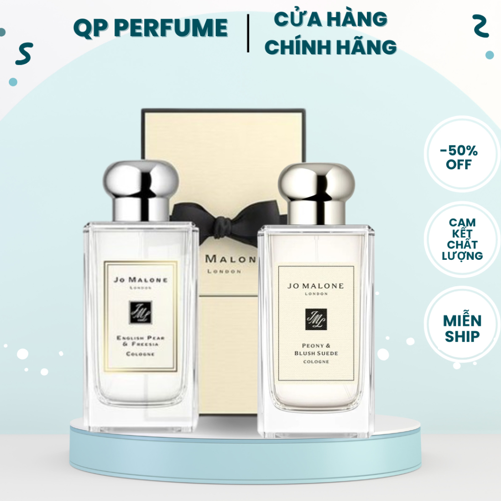 [ Chính Hãng ] Nước Hoa Nữ Jo English- Peony 100ml Nhẹ nhàng Nữ tính- Full Box