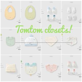 Nous T4 BST phụ kiện khăn, yếm, mũ, BTBC cho bé