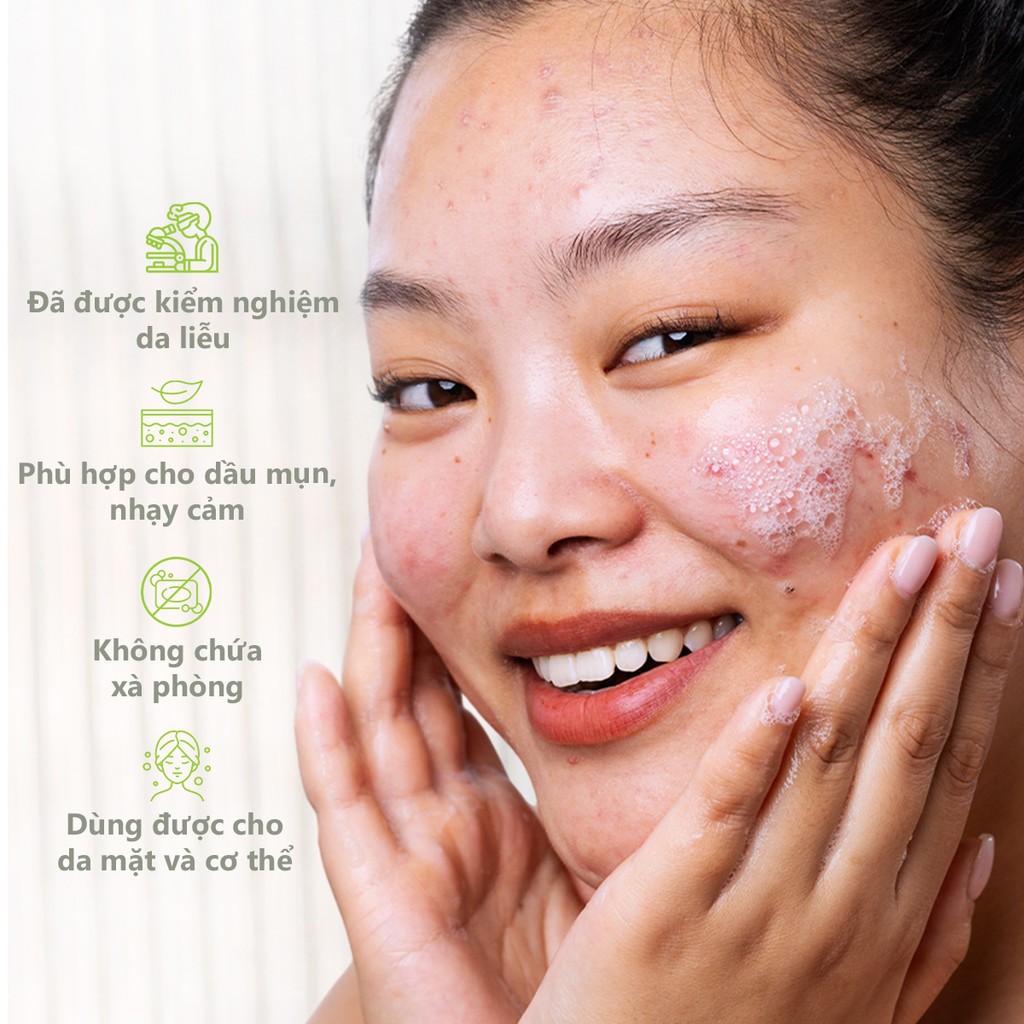 [HB GIFT 3] Gel rửa mặt cho da dầu mụn, không chứa xà phòng SVR Sebiaclear Gel Moussant 55ML