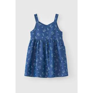 Đầm jean 2 dây bé gái Rabity 954.005