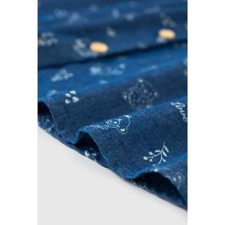Đầm jean 2 dây bé gái Rabity 954.005
