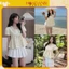 Áo Babydoll Chấm Bi Tay Bồng Mix Viền Bèo Siêu Xinh Hoadanbistore, Áo Sơ Mi Kiểu Tiểu Thư