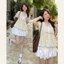 Áo Babydoll Chấm Bi Tay Bồng Mix Viền Bèo Siêu Xinh Hoadanbistore, Áo Sơ Mi Kiểu Tiểu Thư