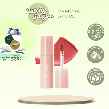 [JUDYDOLL] Son Kem Bùn Judydoll Vỏ Hồng Đáng Yêu, Matte Lip Mud, 2.8g