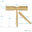 【Chất lượng Nhật Bản】Kikutani Hand Wood Block Small