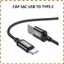 Type-C 3.0A – Cáp Sạc USB-C 1m – Sạc Nhanh Cho Android, Samsung, Xiaomi