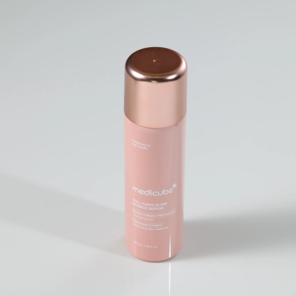 Serum Sủi Bọt Medicube Collagen Glow Bubble 100ml Dưỡng Sáng Da, Căng Bóng, Cấp Ẩm
